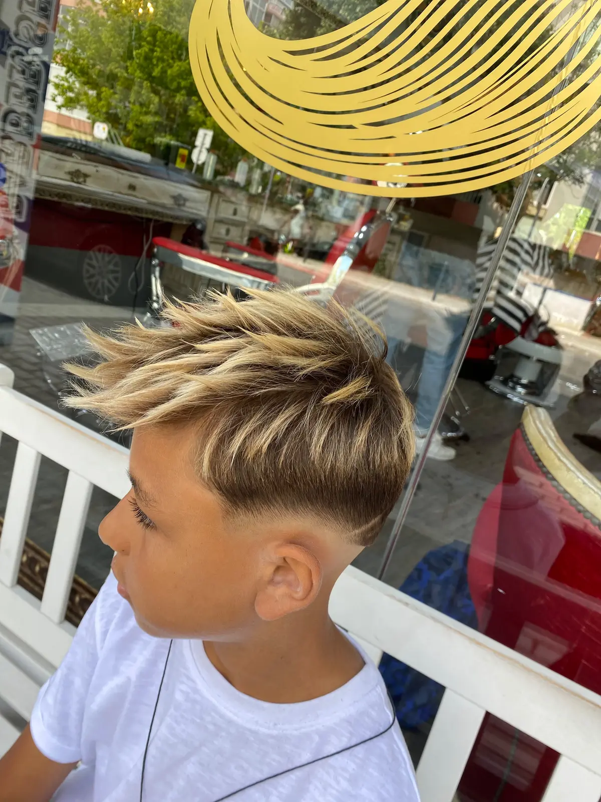 Corte infantil com fade
